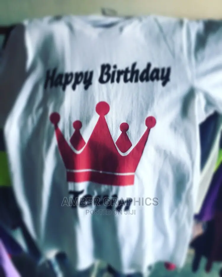 Designing and Printing T T-Shirts. We Also Offer Training