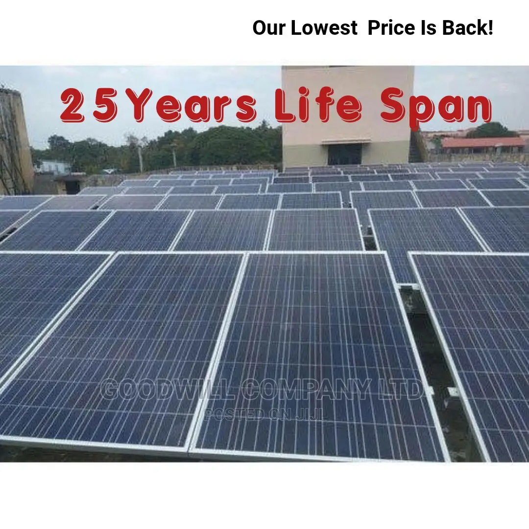 300w Solar Panels 25years Life Span
