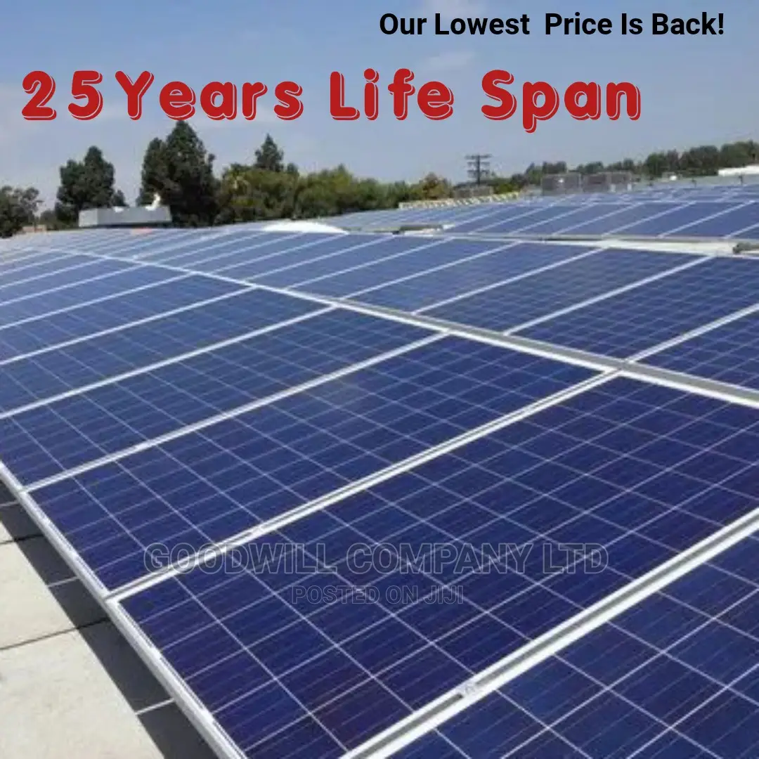 160w Solar Panels With 25yrs Life Span