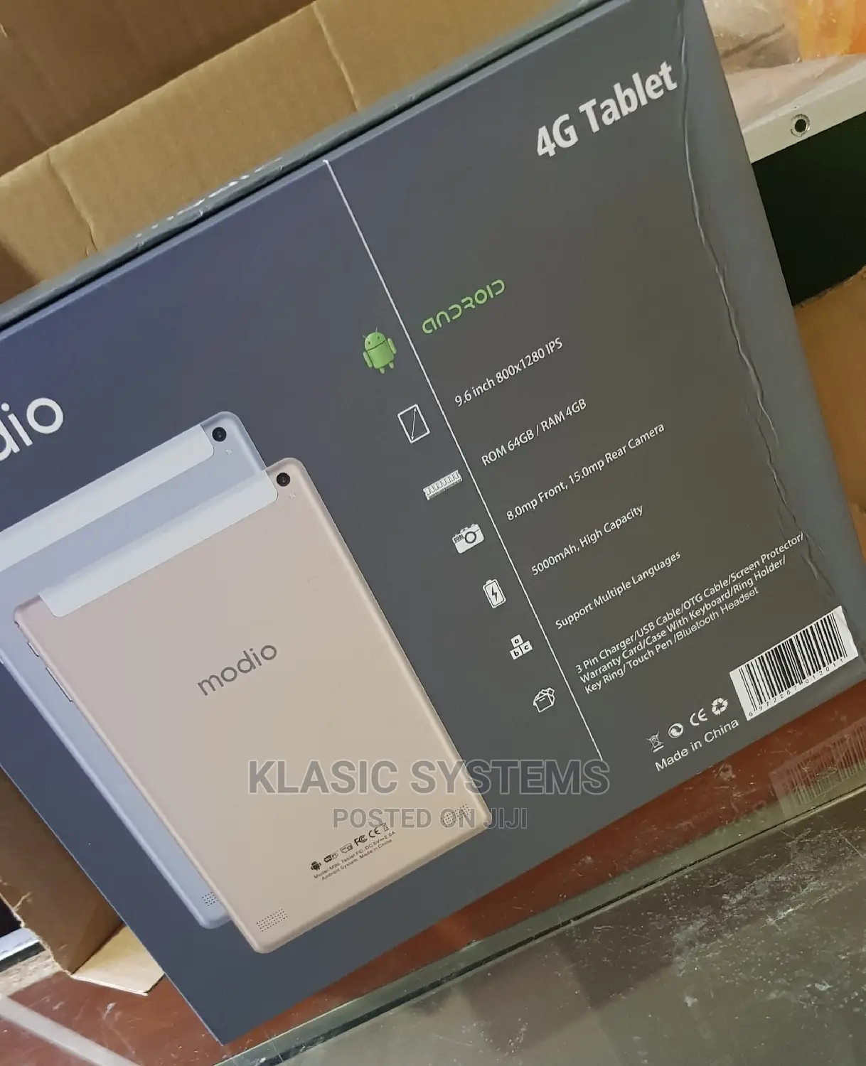 New Modio M96 64 GB Gray