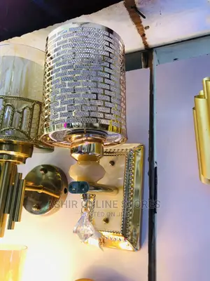 Silver Wall Light