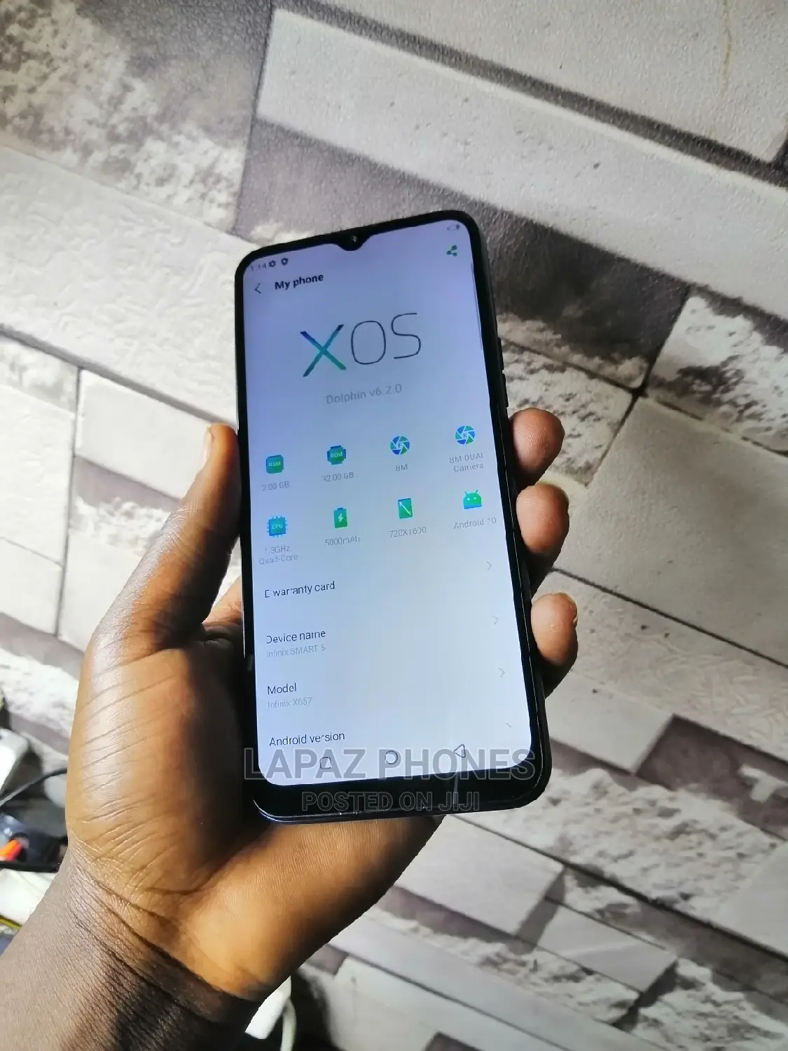 Infinix Smart 5 32 GB Blue