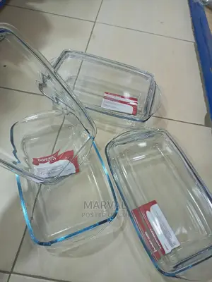 Heavy Transparent Dish Set