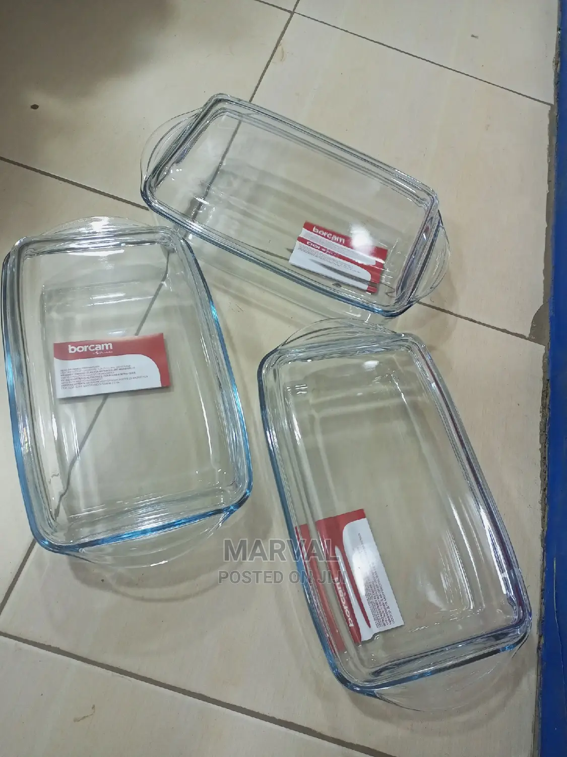 Heavy Transparent Dish Set