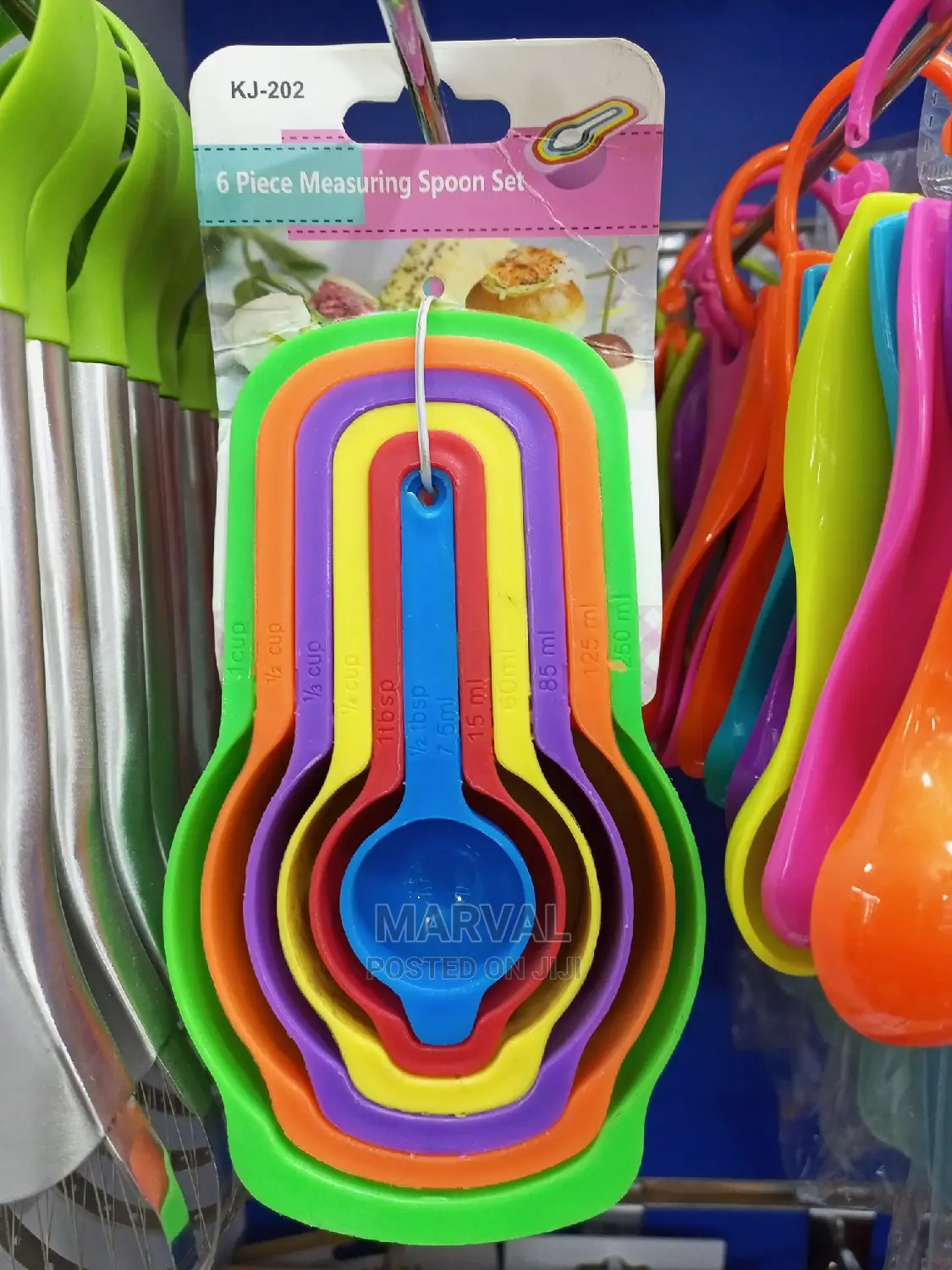 Plastic Measuring Scoops 6pc