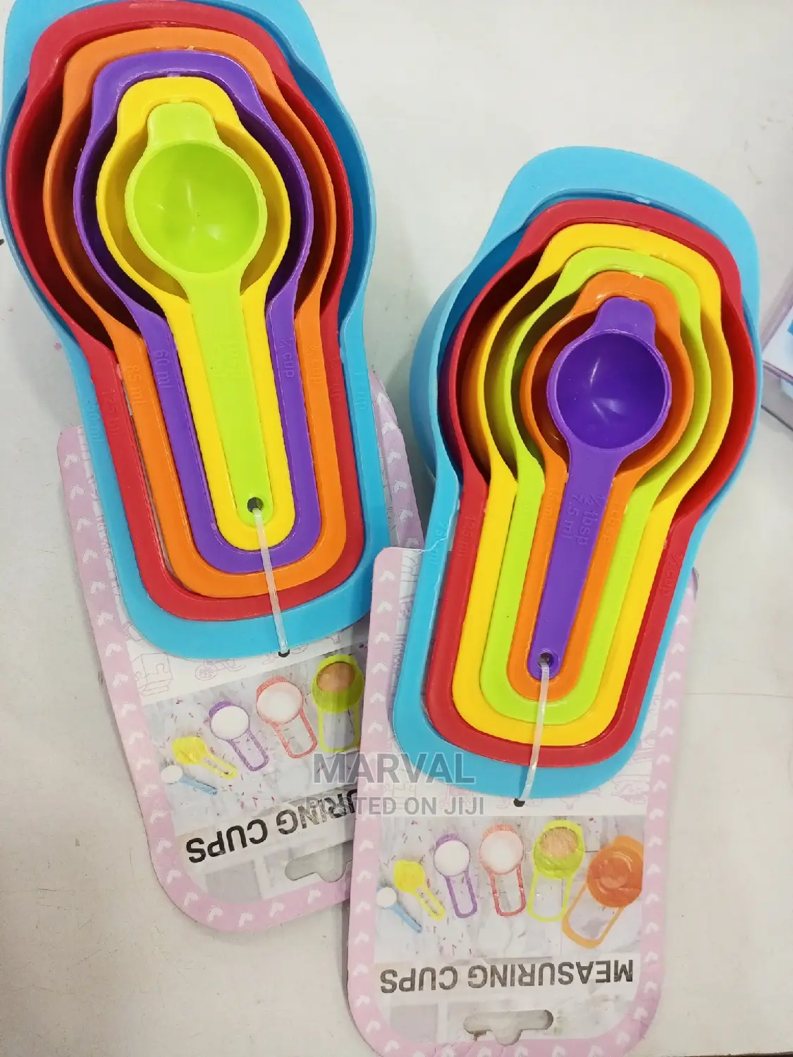 Plastic Measuring Scoops 6pc