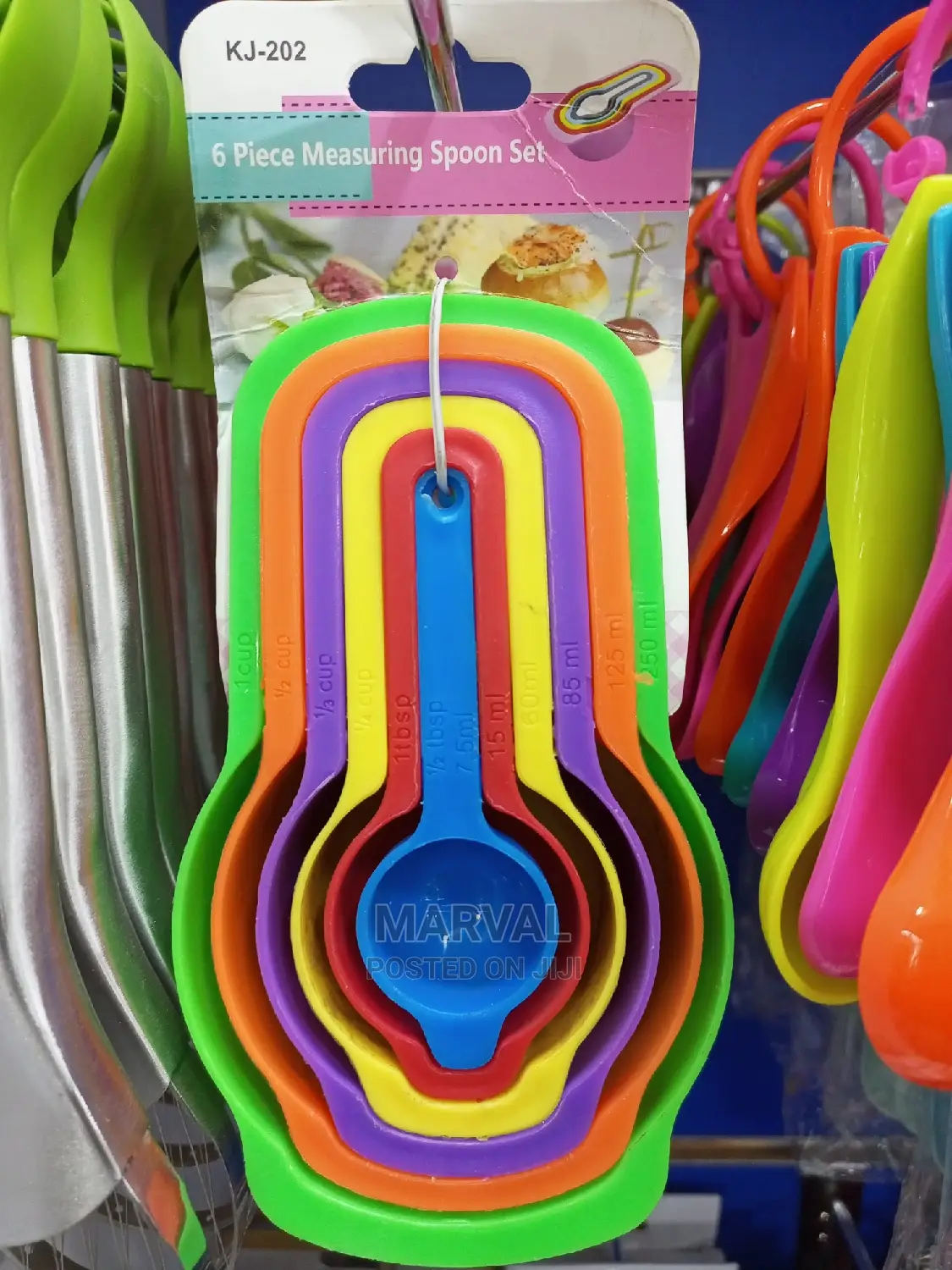 Plastic Measuring Scoops 6pc