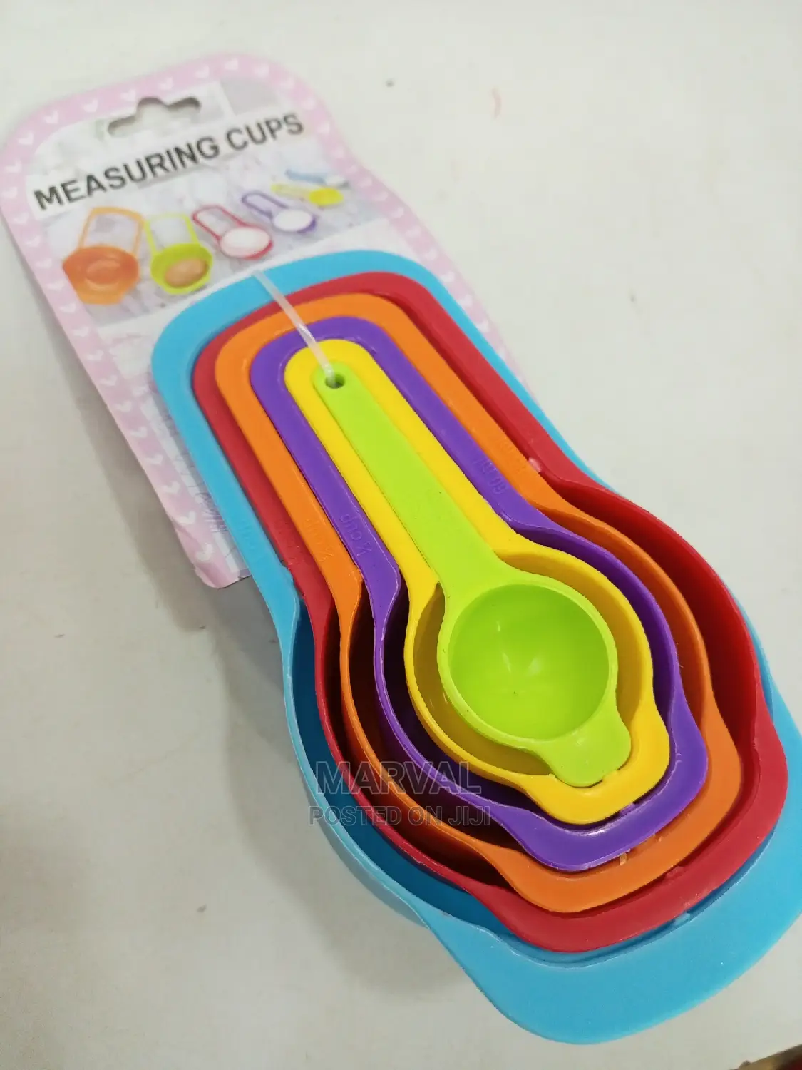 Plastic Measuring Scoops 6pc