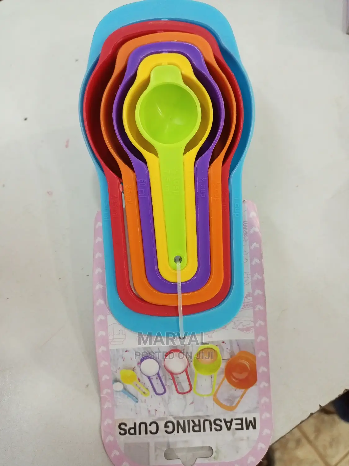 Plastic Measuring Scoops 6pc