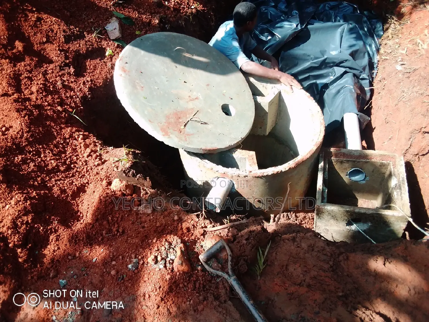 New Biodigester Septic Tank System