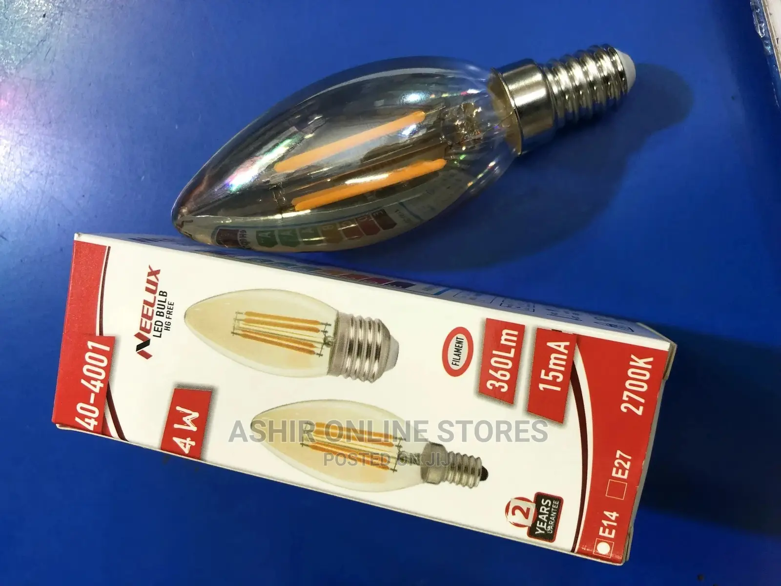 LED Small Base Fillament Bulbs