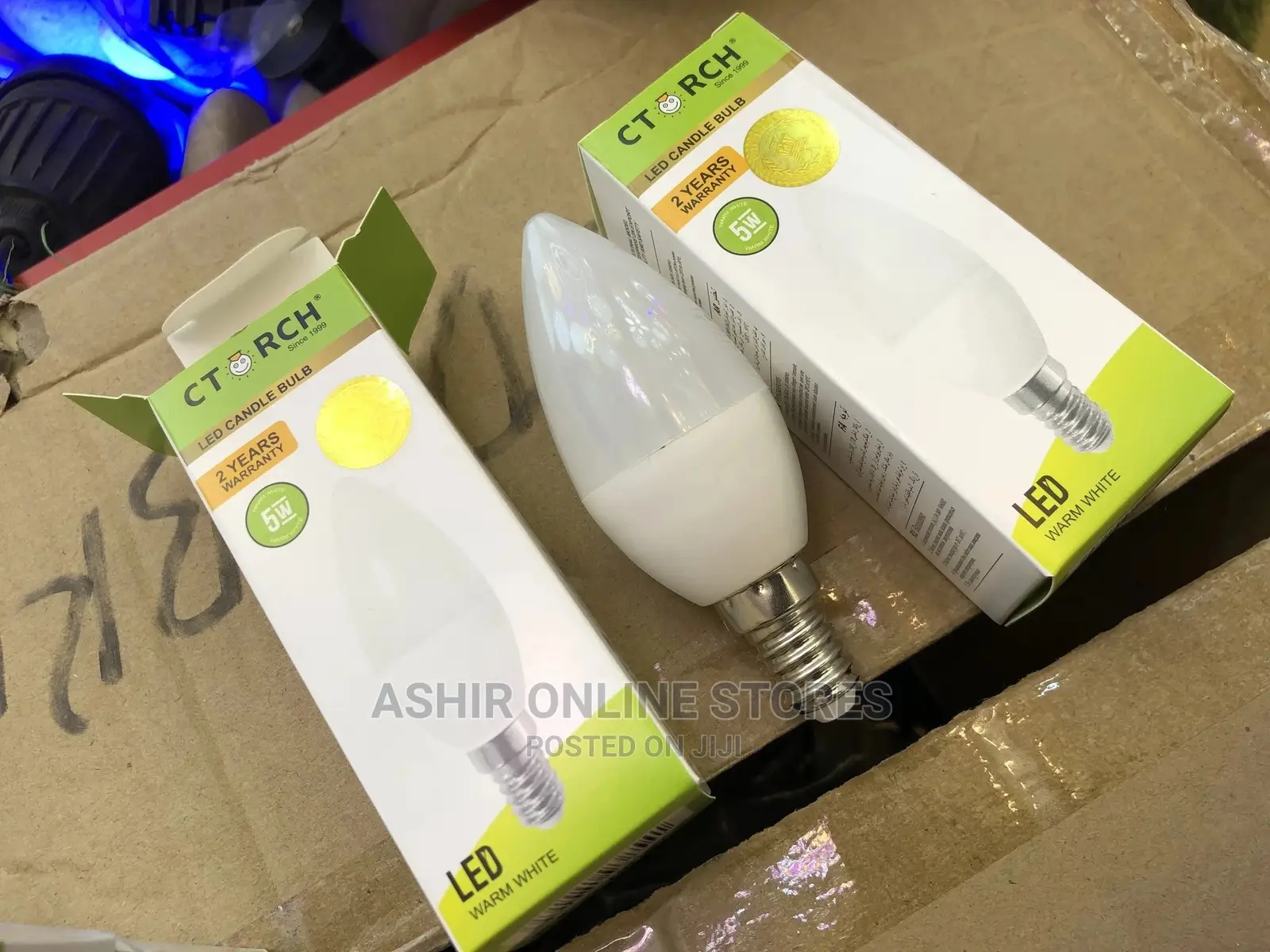 Warm White Small Base Candle Bulbs