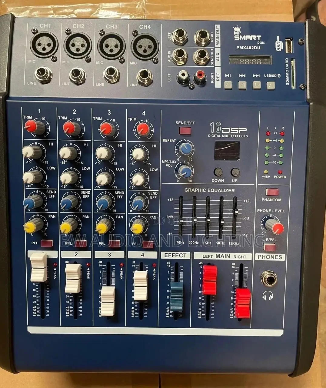 4 Channel Power Mixer