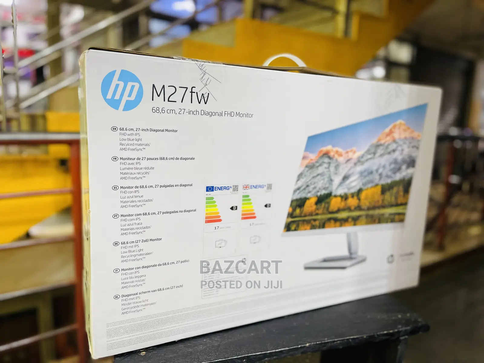Slim HP M27fw FHD Monitor - Brand New