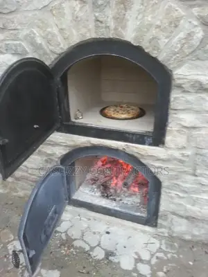 Pizza Oven , Brick Barbecue, Charcoal And Fire Wood Stove,