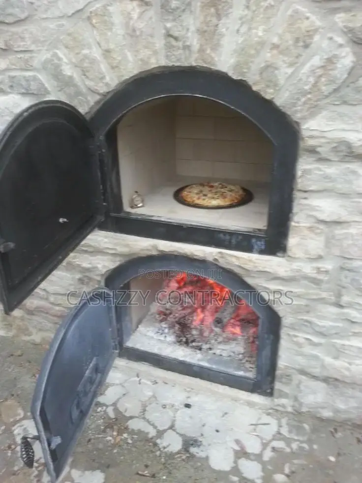 Pizza Oven , Brick Barbecue, Charcoal And Fire Wood Stove,