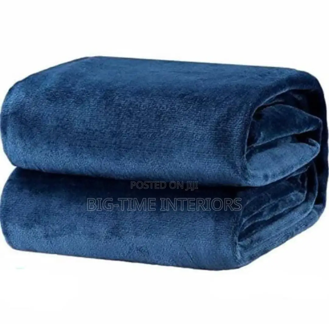 Classy Fleece Blankets-Navy Blue
