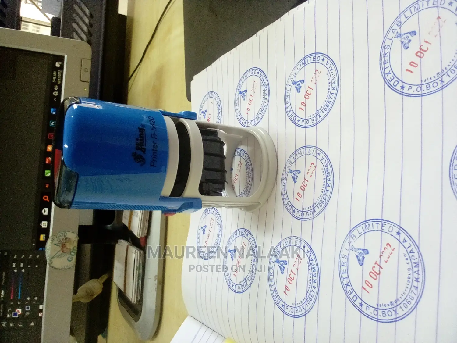 Stamps, Banner, Stickers, Receipts, Magazines, Brochures Etc