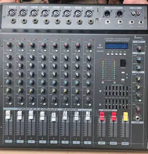 Power Amp Mixer With Flash 6channels