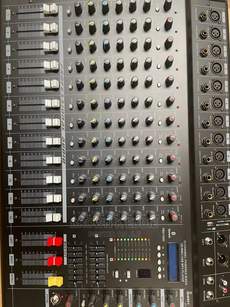 Mp Power Amp Mixer 12channel