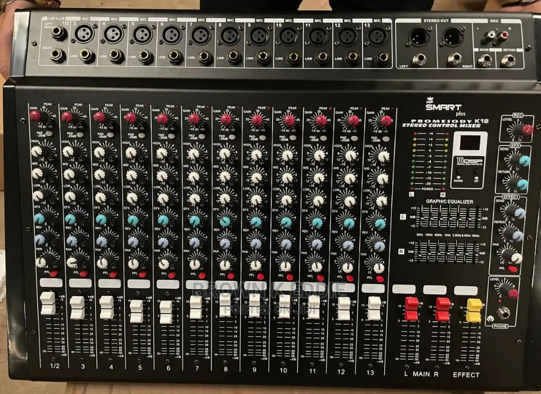 Power Amp Mixer 12ch+ 