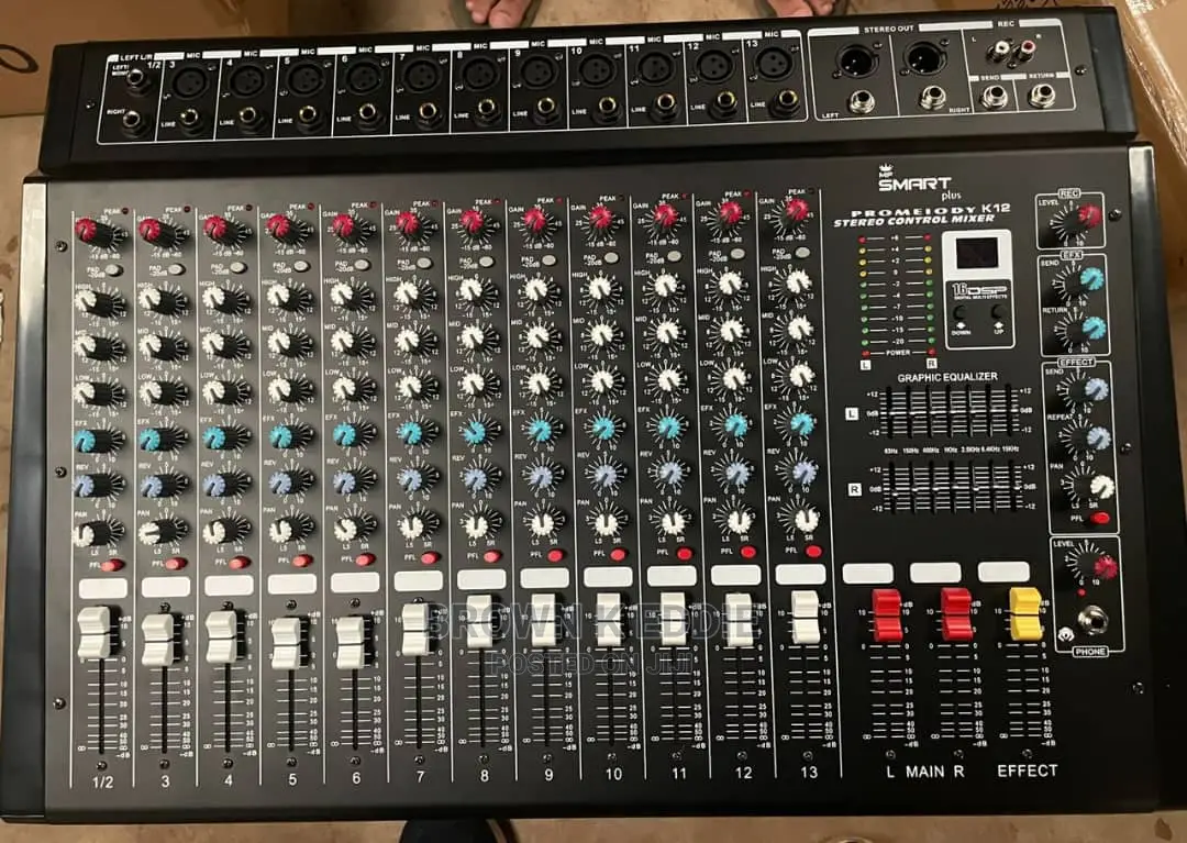 12 Channel Mixers Without Amp