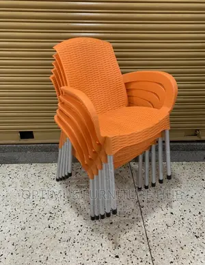Plastic Chair (Orange)