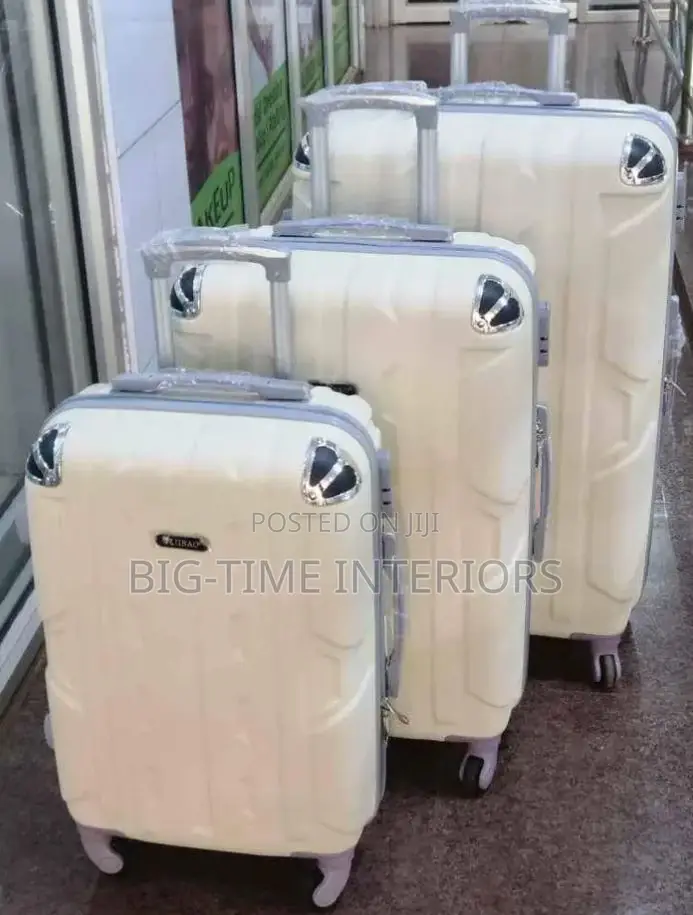 3in1 Travel Plastic Suitcase Set