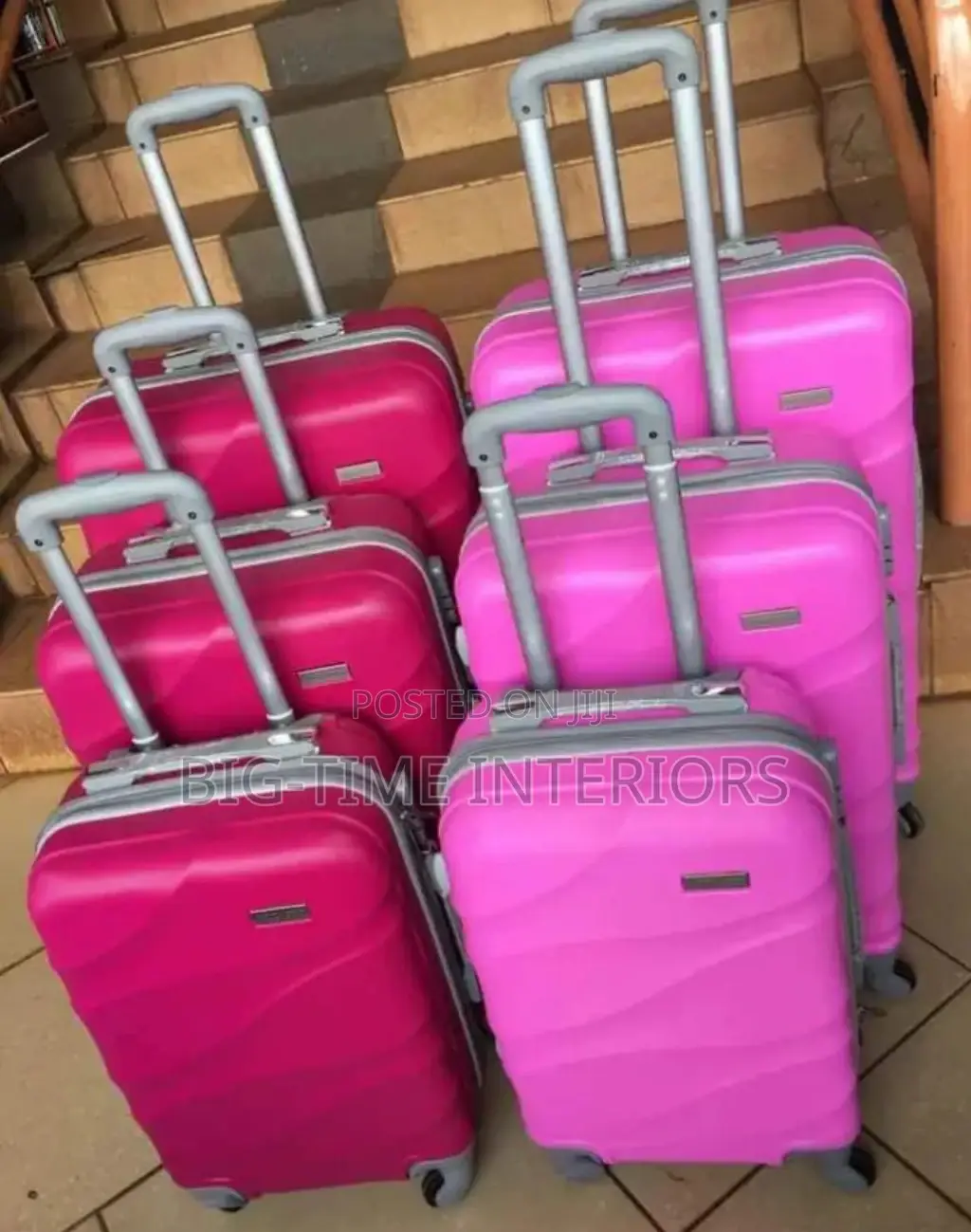 Classy 3in 1 Plastic Travel Suitcase Sets