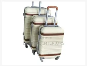 Classy 3in 1 Plastic Travel Suitcase Sets