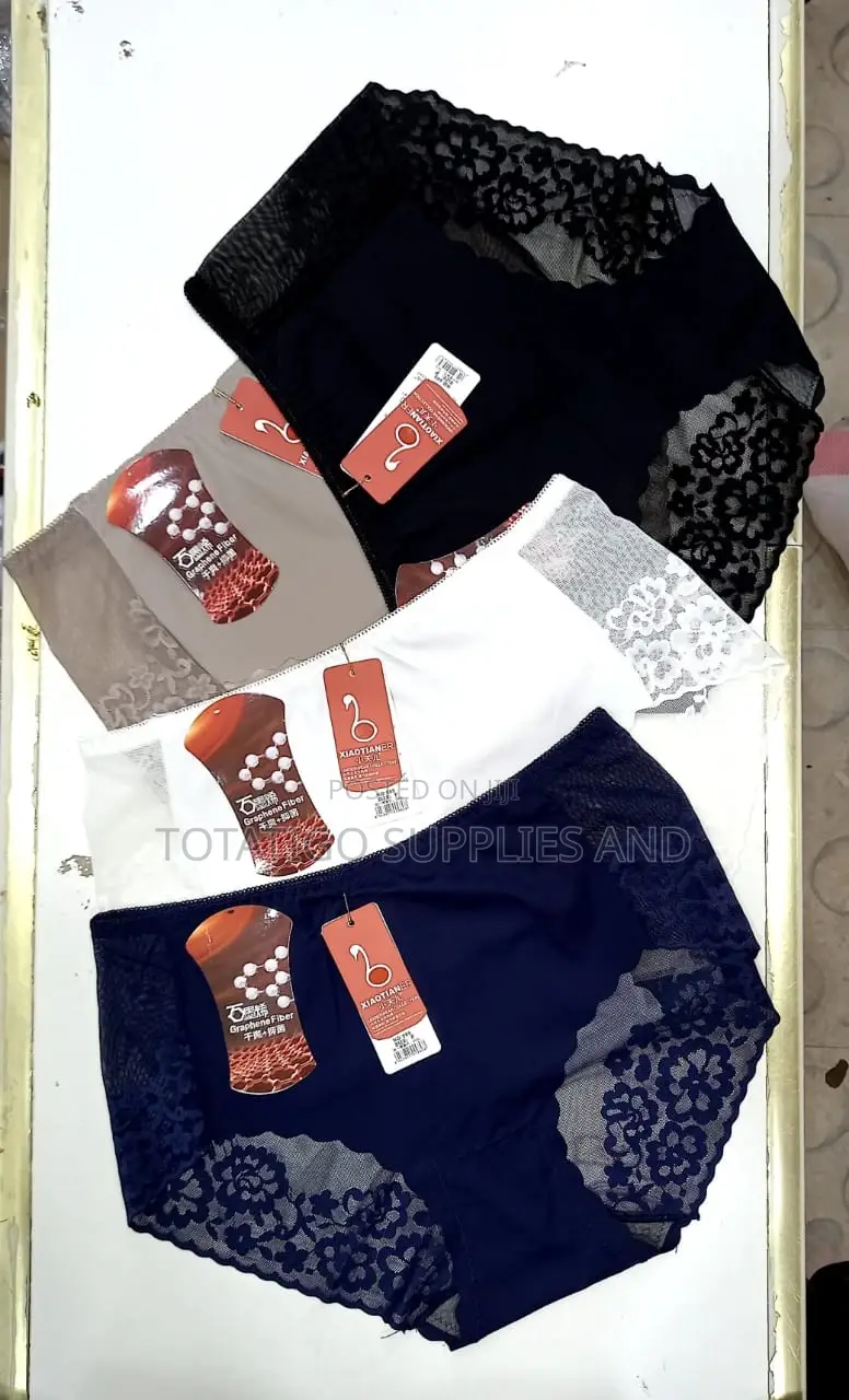 12 Pieces Cotton Ladyz Knickers