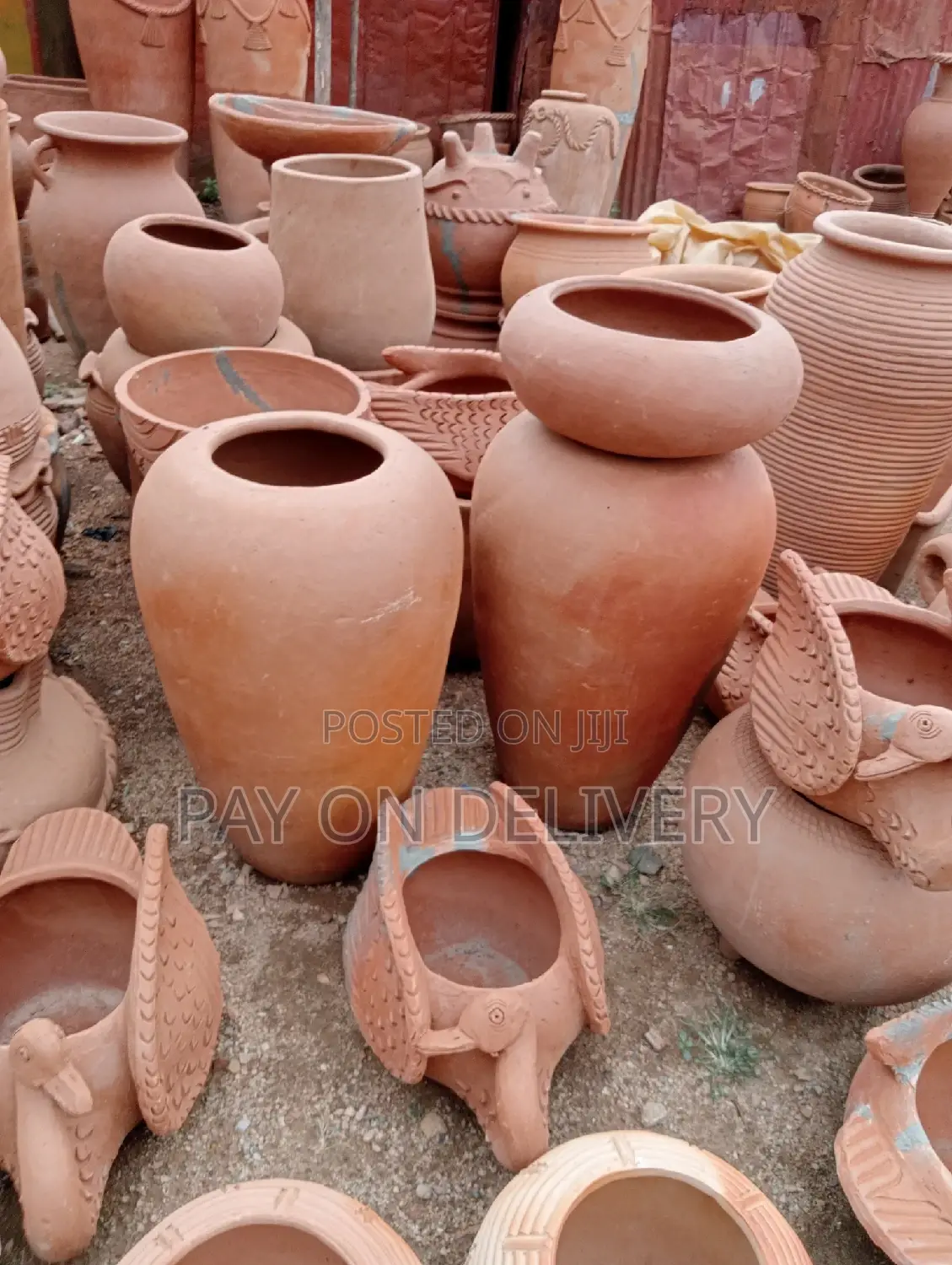 Flower and Fire Pots