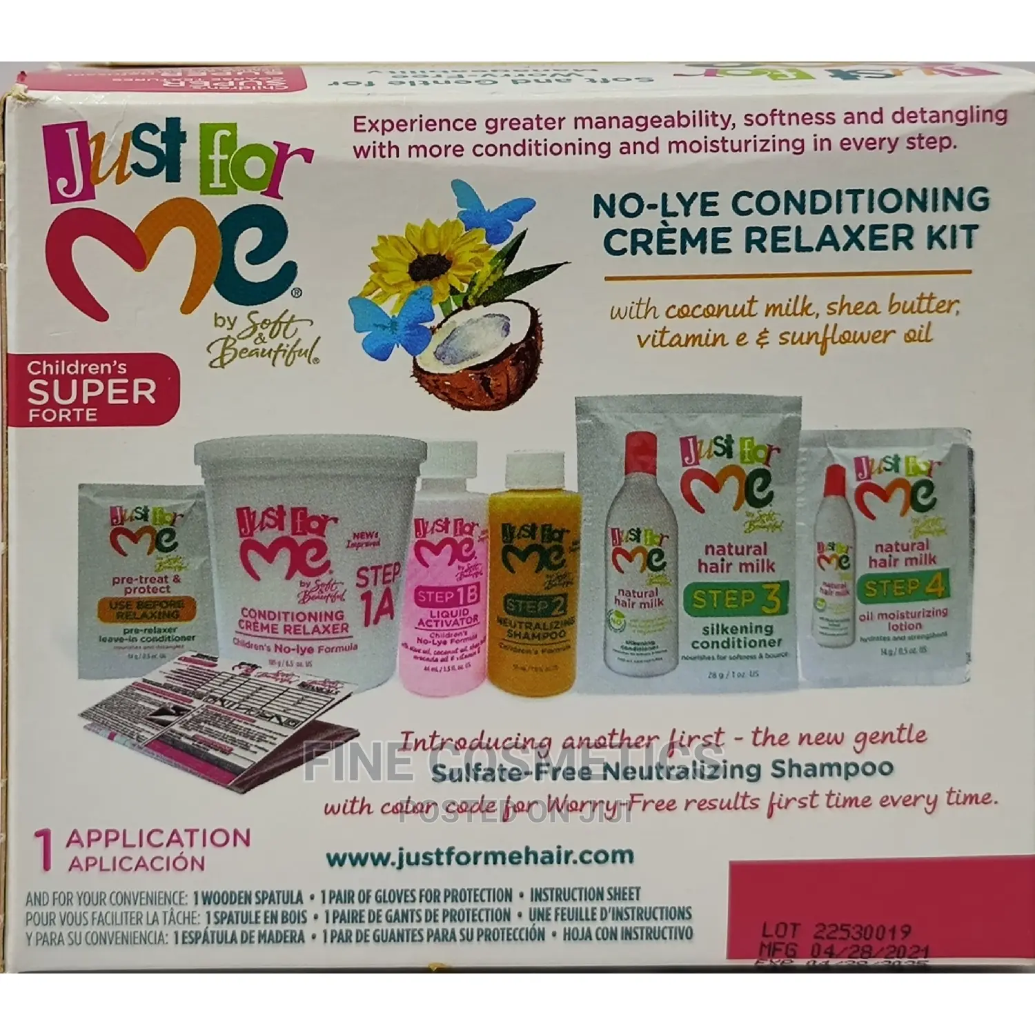 ORIGINAL Just for Me Hair Relaxer Kit for Children