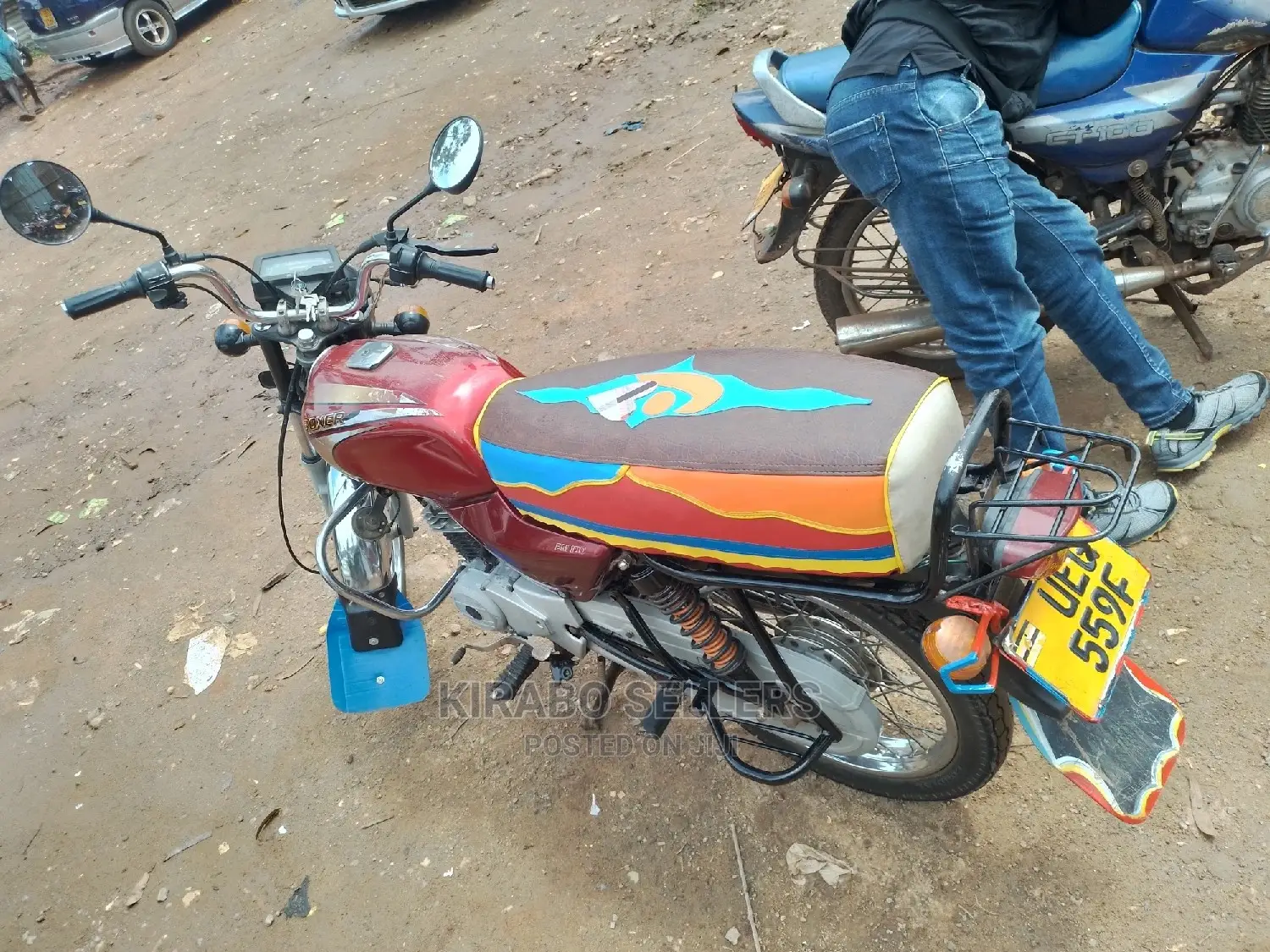 Bajaj Boxer 2009 Red