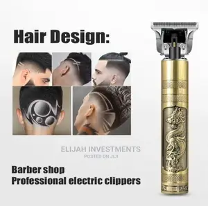 T9 Rechargeable Hair Clipper Gold