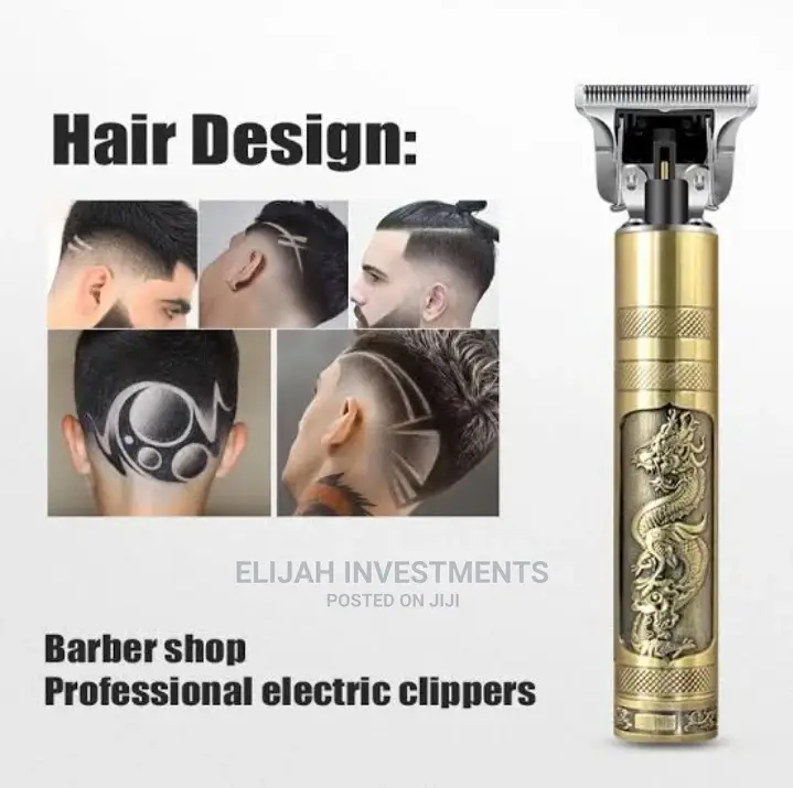 T9 Rechargeable Hair Clipper Gold