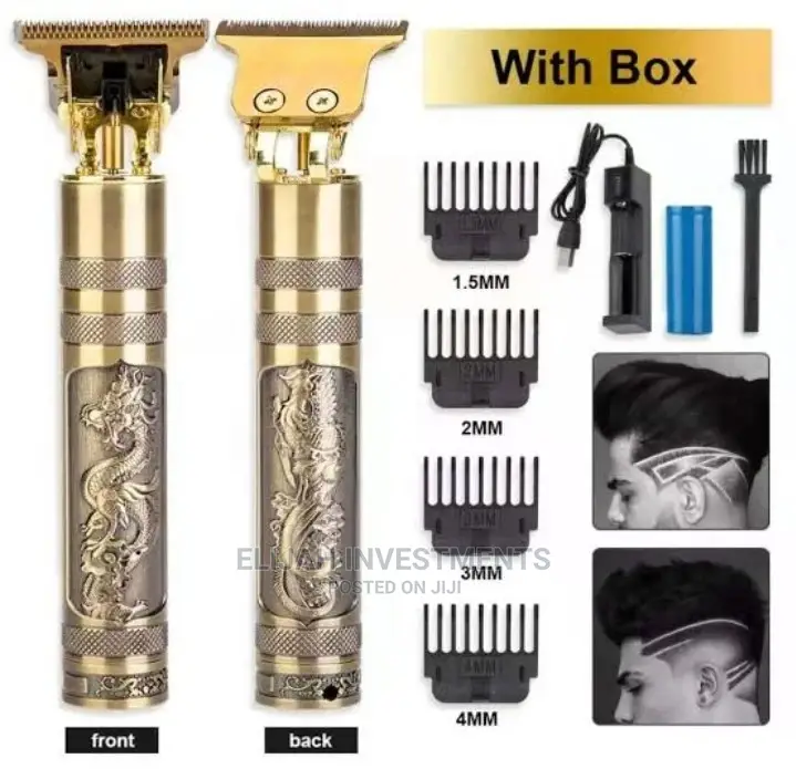 T9 Rechargeable Hair Clipper Gold