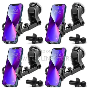 Universal Car Phone Holder for Windshield/Dashboard