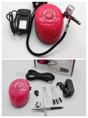 Compressor With Air Brush Paint Spray Gun,Nail Art Make Up