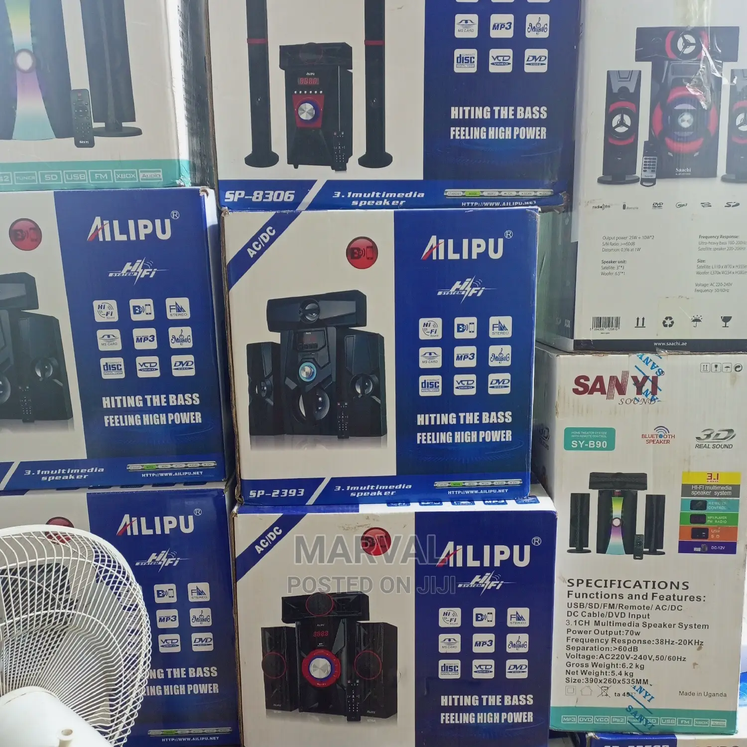 3in1 Alipu Multimedia Speaker SP-2393