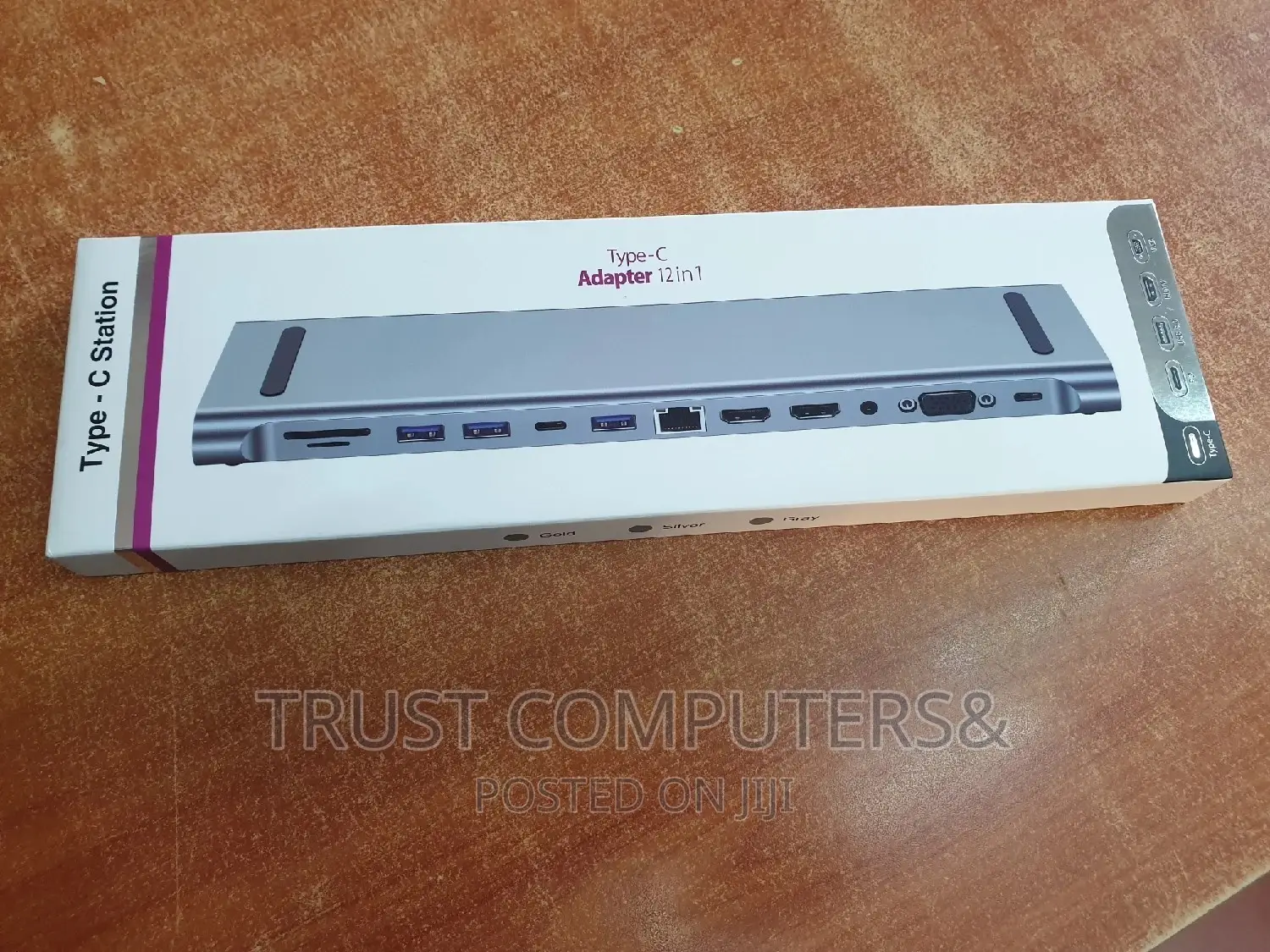 Usb Type C 12 in 1 Docking Station Hdmi,Vga,Lan