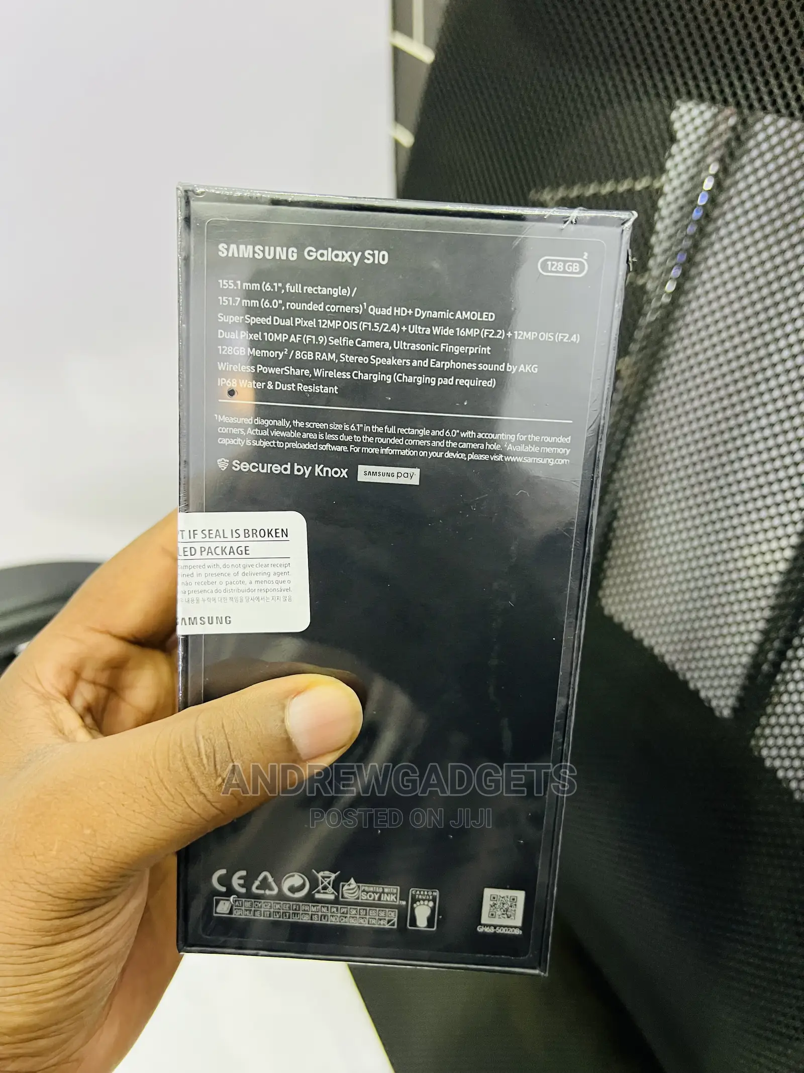 New Samsung Galaxy S10 128 GB Blue