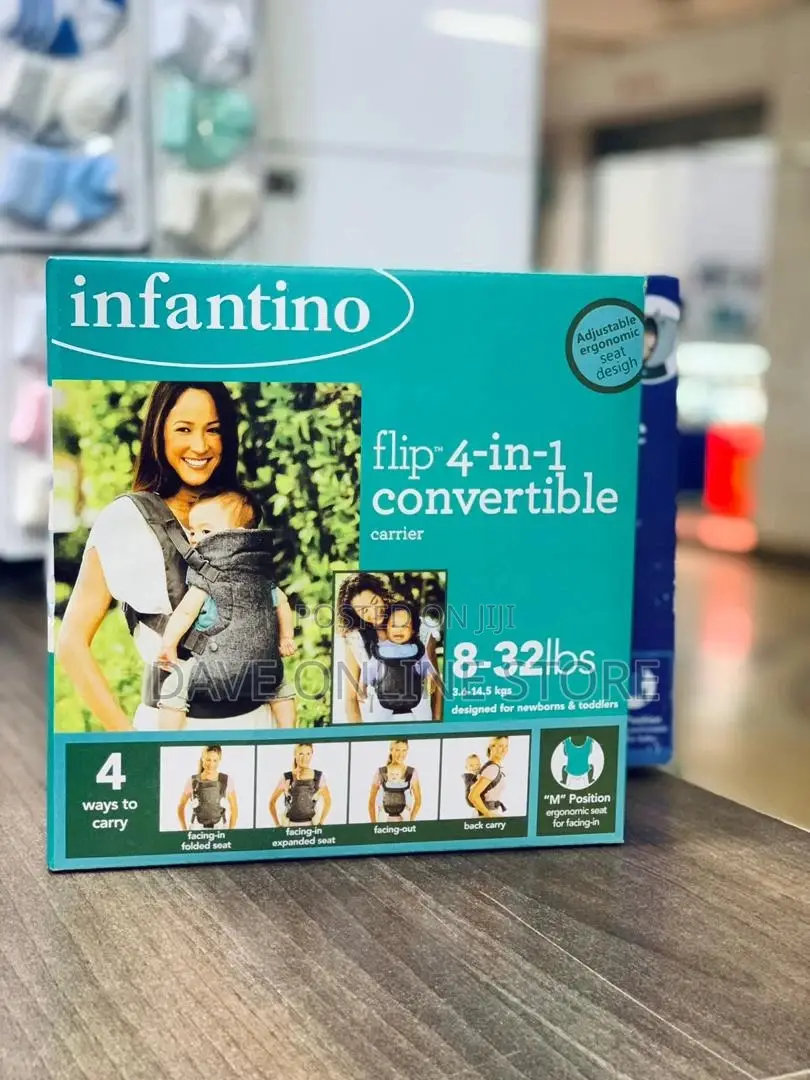 Infantino 4-In-1 Convertible Baby Carrier (3.6 -14.5kgs)