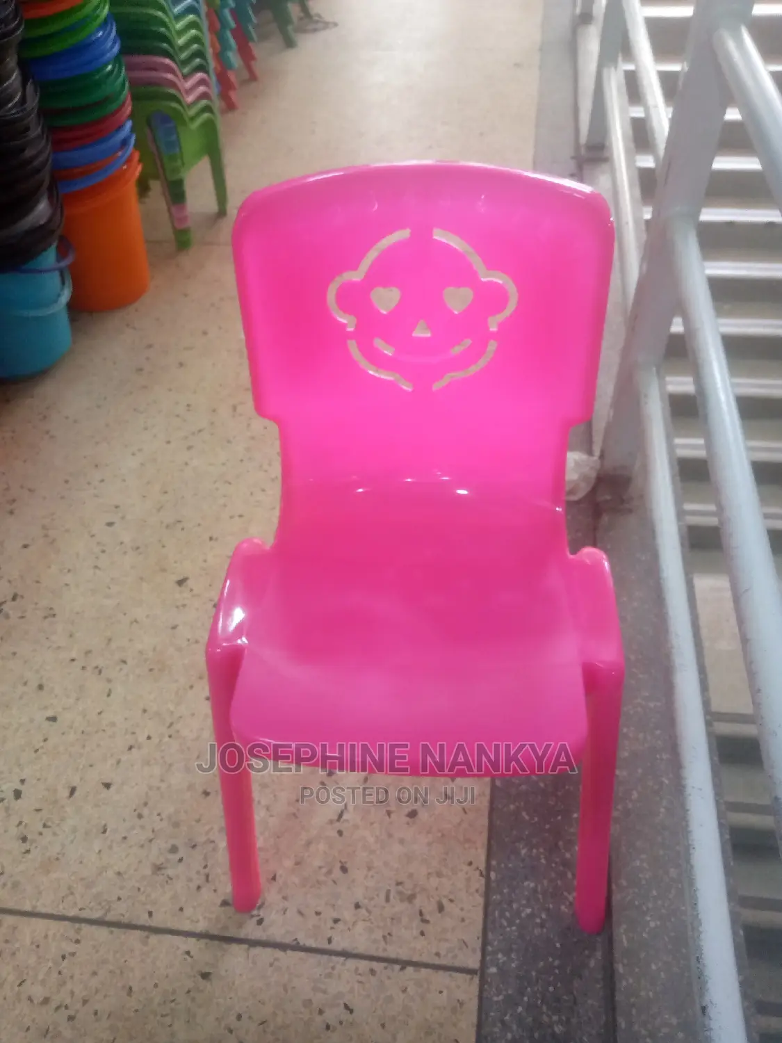 Chair For Primary Students, Pink