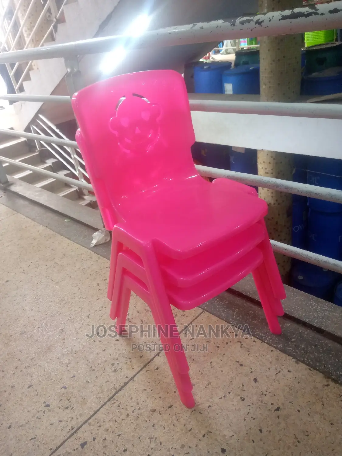 Chair For Primary Students, Pink