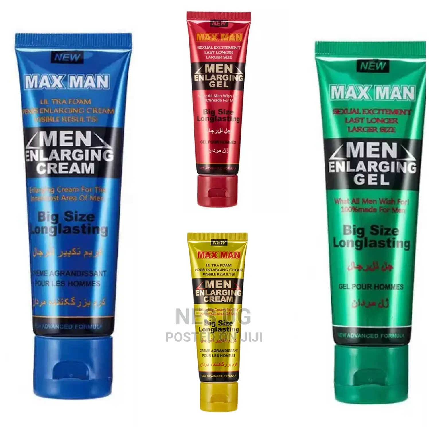 Big Size Long Lasting Men Enlarging Gel - New Maxman Cream