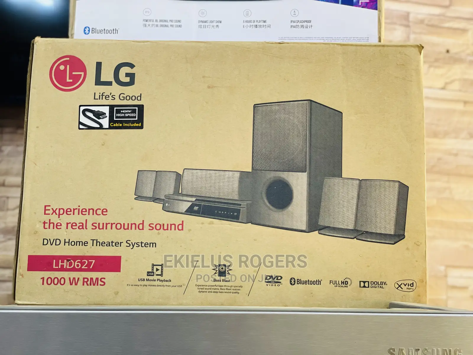 Lg 627 Dvd Home Theater Music System