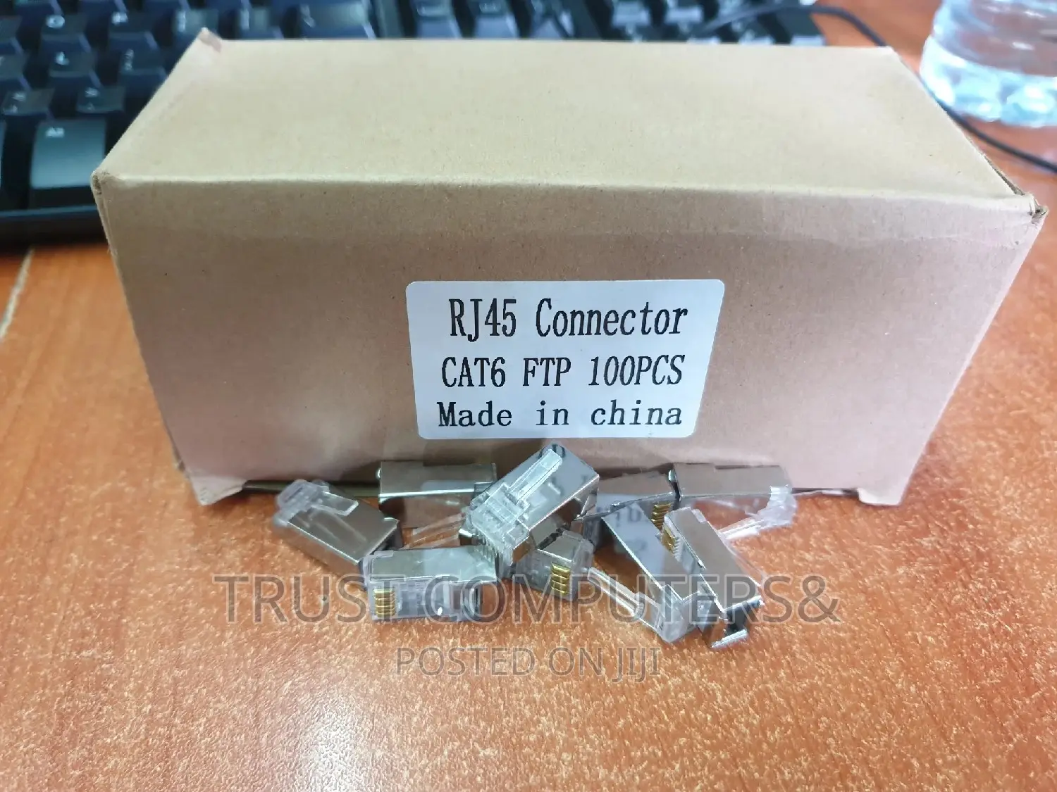 Rj45 Metallic 100pcs Pack