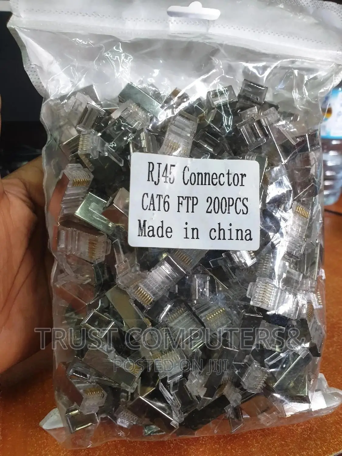 Rj45 Metallic 200pcs Pack