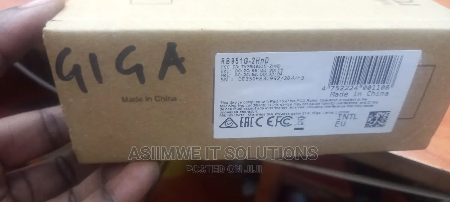 Microtik Gigabit Routers RB951 Seies